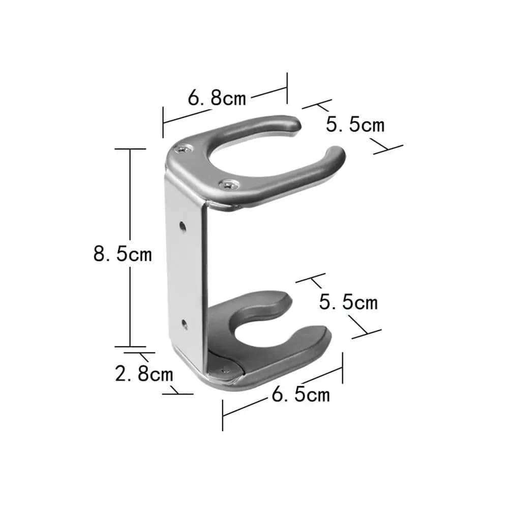 8.5*6.8 cm Wall Mount For Dyson Airstrait HT01 Metal Hair Plate for Hair Brace Brace Organizer Rack Hanger