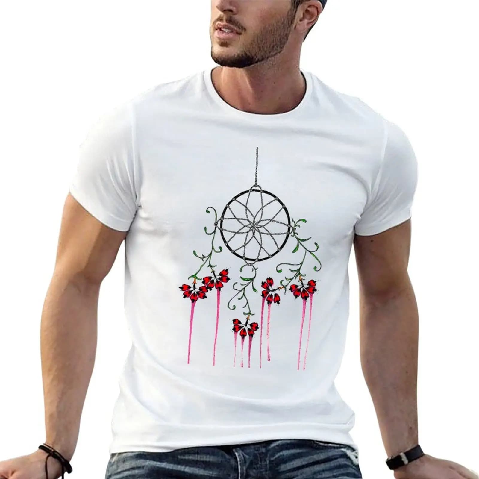 Dream Catcher T-Shirt cute tops customs mens white t shirts