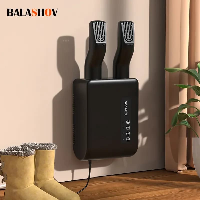 Stivali scarpe asciugatrice deodorante con dispositivo deumidificatore di calore riscaldatore scaldapiedi per asciugatrice elettrica portatile regolabile per la casa
