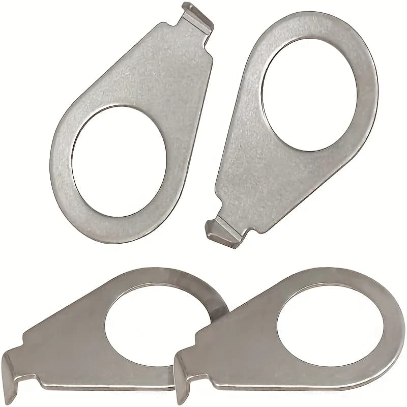 5 Pezzi Manopole per Basso con Piastra Indicatrice 3/8 Pollici LP EPI, Cappuccio Potenziometro Volume/Tono, Guarnizione in Lamiera di Ferro, Ricambi per Chitarra
