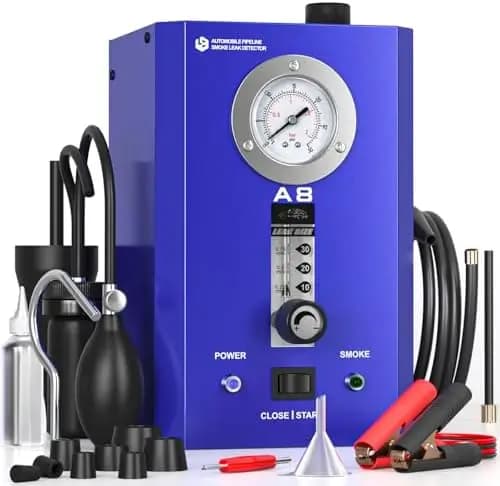 Rilevatore di perdite fumi EVAP per veicoli 12V – Doppia modalità con pompa ad aria e misuratore di flusso