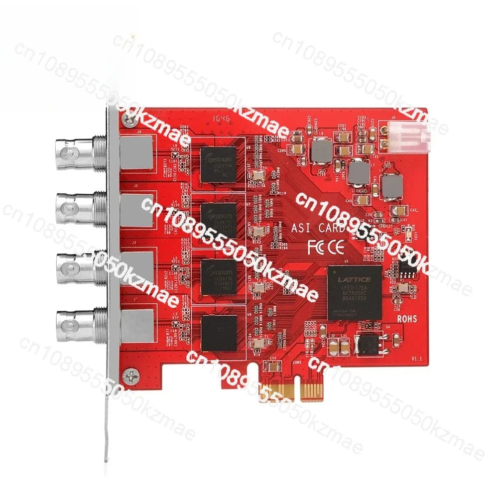 Adatta per applicazioni di trasmissione professionale, scheda di acquisizione video PCI-E TBS690A a 4 ingressi DVB-ASI
