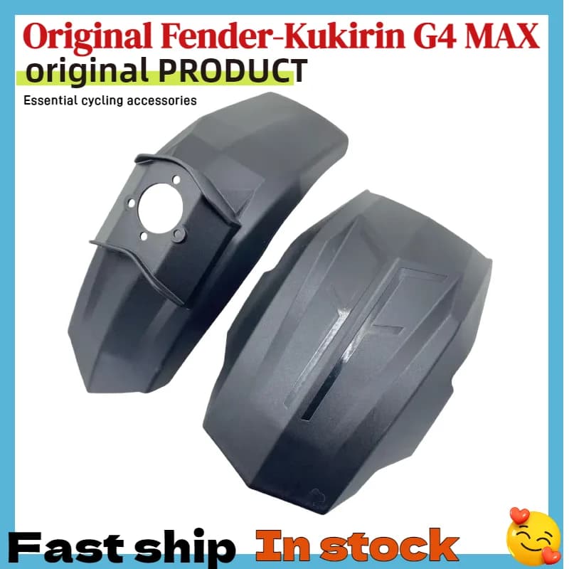 Origianl KUGOO Kukirin G4 MAX Parafango anteriore e posteriore Ruota scooter elettrico Parafango anteriore e posteriore Pezzo di ricambio