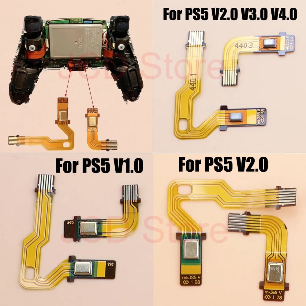 JCD 1 Set BDM010 020 030 Microfono per Controller PS5 PlayStation 5 con Cavo Flessibile e Amplificatore