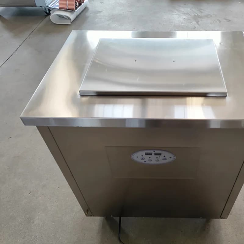 Macchina per Gelati su Stecco in Acciaio Inox con 2 Stampi, 220v/110v, Prezzo Macchina per Ghiaccioli e Gelati su Stecco