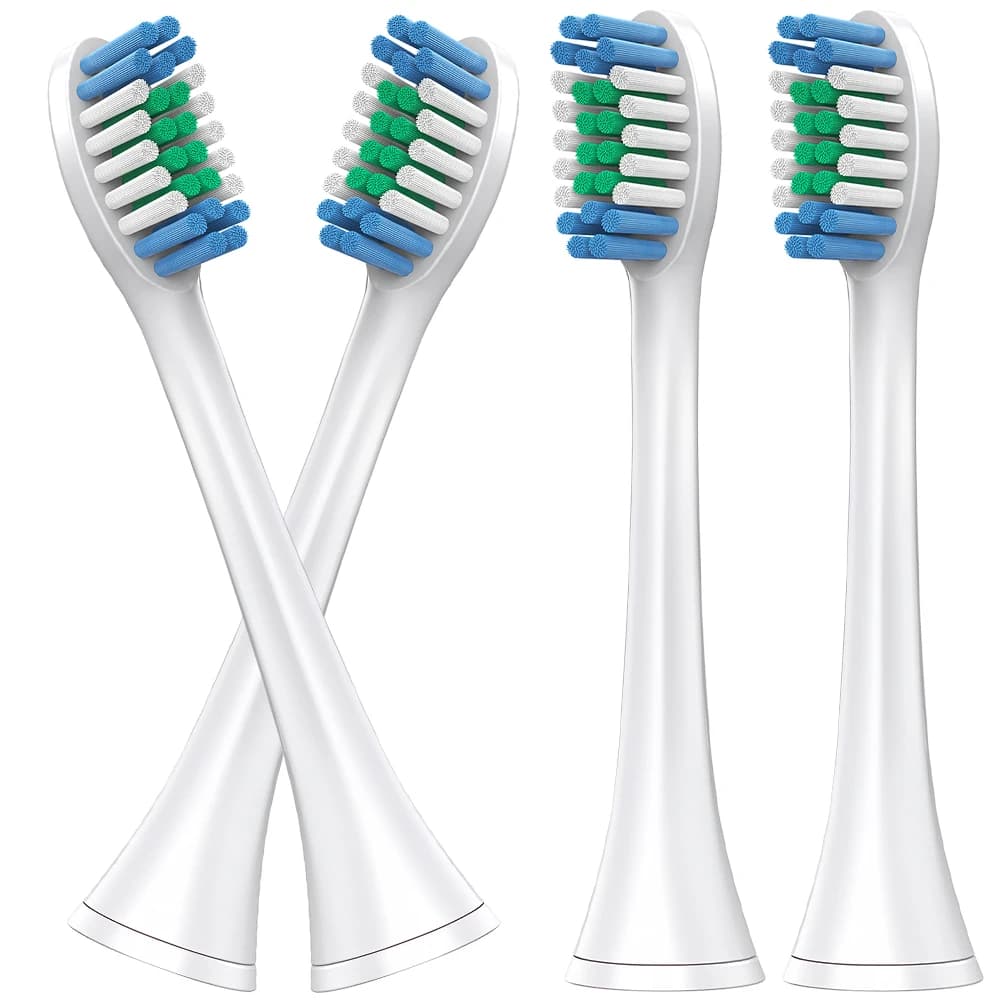 Pack of 4/8/12/20 compatible with Philips Sonicare electric toothbrush heads, for 4100, 1100, 5300, 6100, 5900
