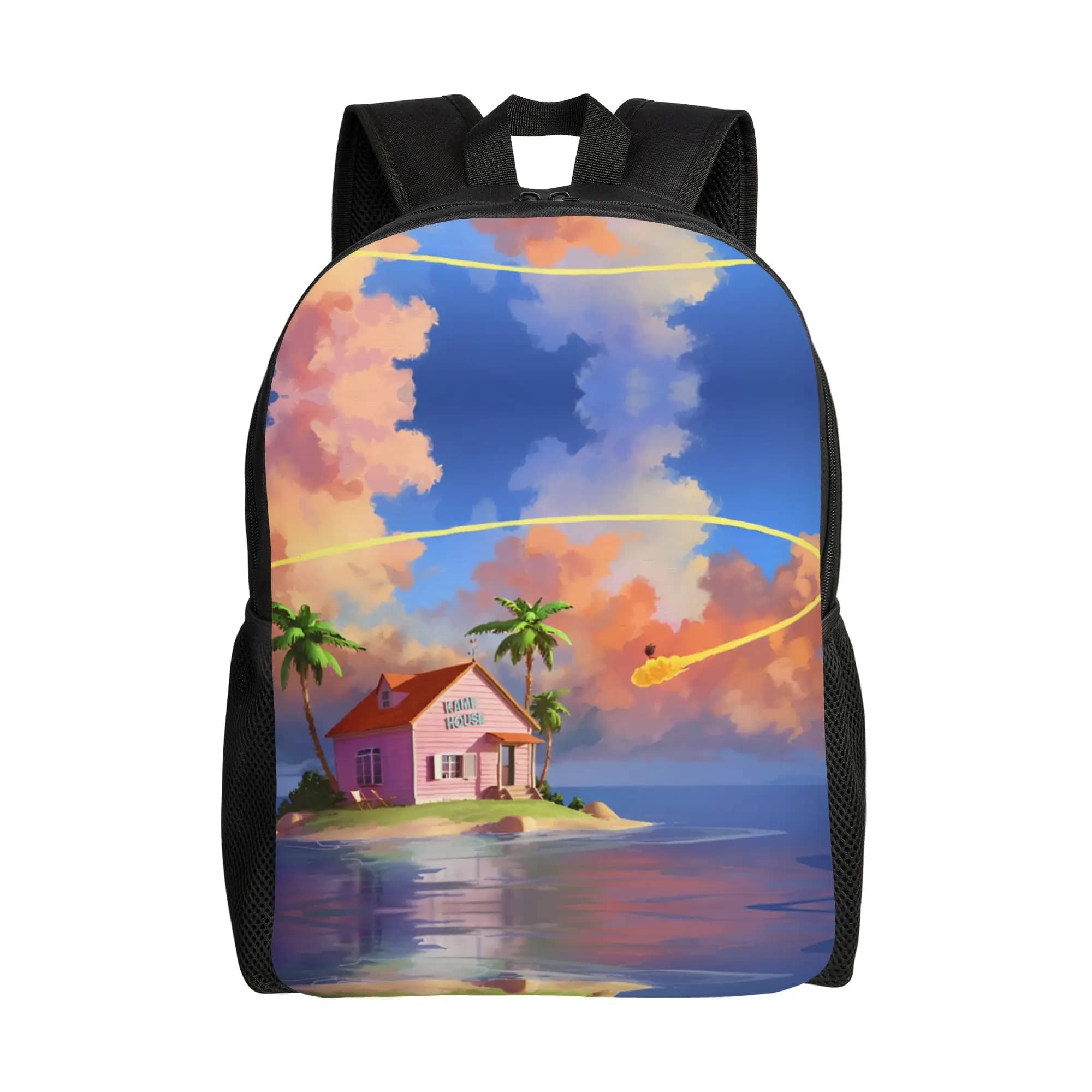 Masters Roshis Backpacks for Women Men Water Resistant School College Manga Bag Printing Bookbags