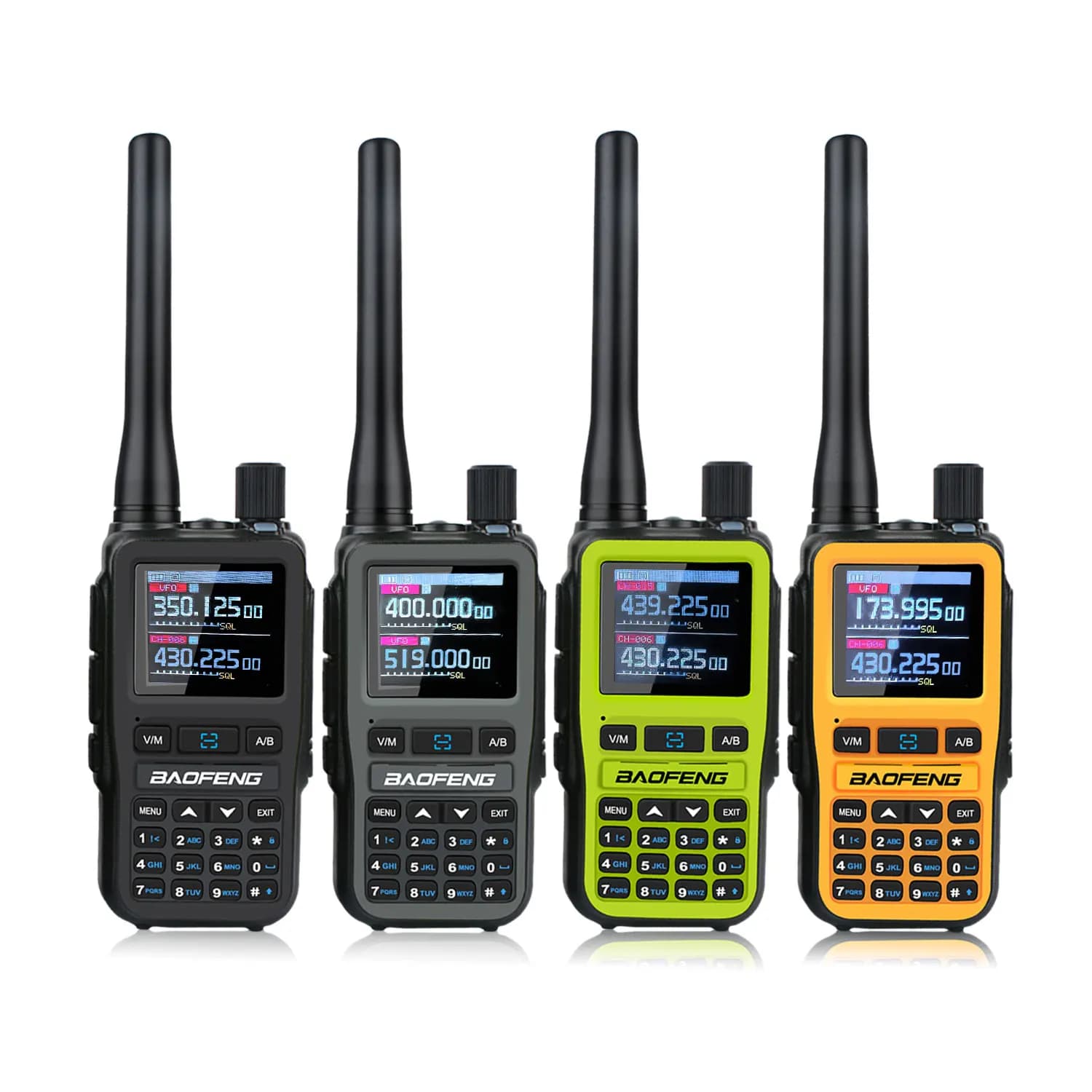 2 Pz/pacco BAOFENG UV-5R mini Air Band riceve VHF UHF dual band Trasmissione e Ricevere FM Amateur Ham VOX Walkie Talkie UV-5RMINI