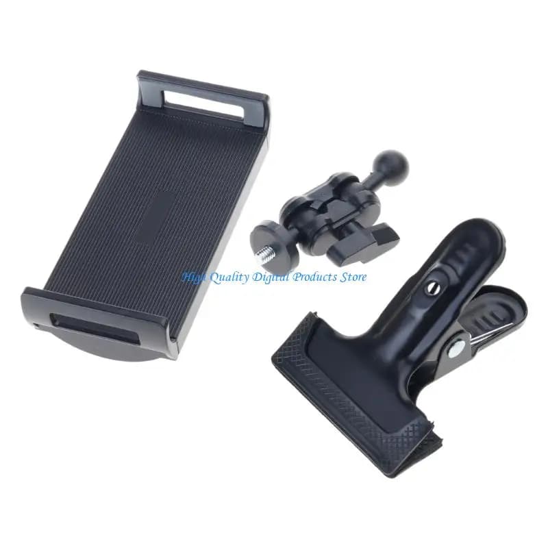 U2JE Universal Rotating Phone Clamp Adjustable Tilts For Reading Exercise For Most Tablets Case