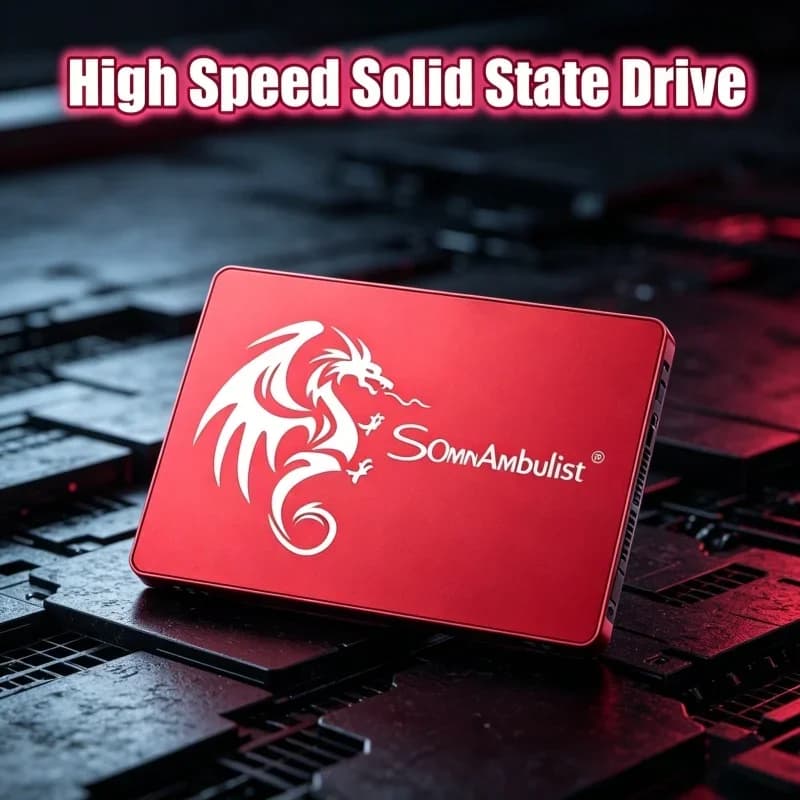 Sata3 2.5 Solid State Drive 2026 New SomnAmbulist SSD 64GB 128GB 256GB 512GB 120GB 240GB 480GB for Laptop Desktop PC