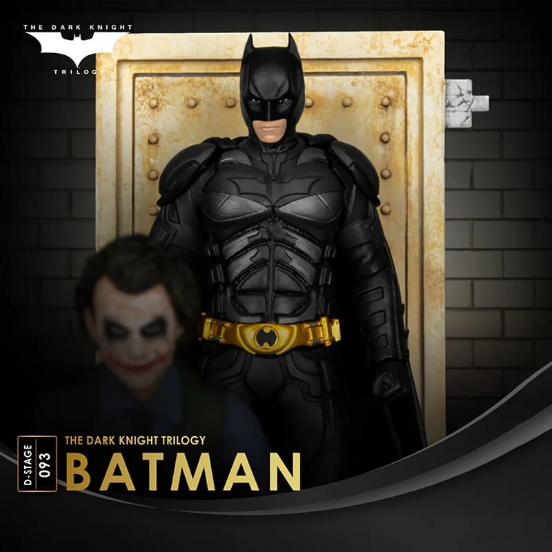 Beast Kingdom Dc Dark Knight Statuetta da Collezione, Regalo di Capodanno - Ottimo Regalo per Amici e Familiari per Natale, Capodanno e Compleanni, Decorazione Pop Culture, Regalo di Compleanno, Oggetto da Collezione a Tema Fumetti, Merchandising Ufficiale, Oggetto da Collezione di Alta Qualità, Ricordo a Tema Fumetti, Regalo per Geek, Oggetto da Collezione