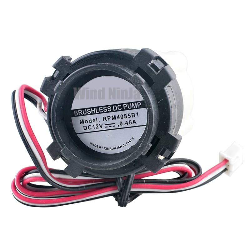 RPM4085B1 DC12V 0.45A 3pin DC ventola di raffreddamento del motore pompa dell'acqua per deumidificatore per acquario WC intelligente