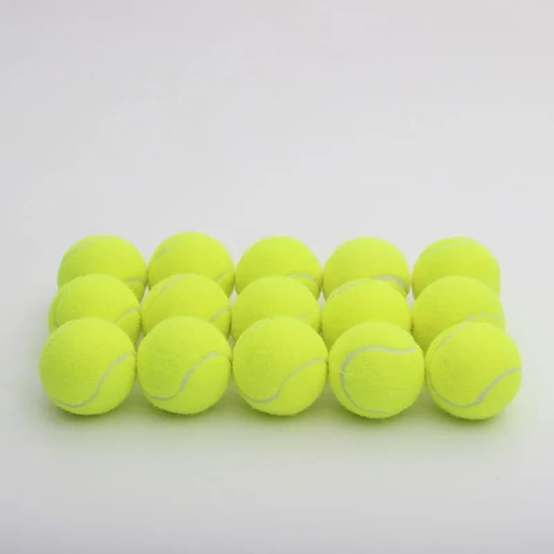 Dog ElasticityTraining Elastic Fiber Rubber Outdoor Tennis Ball Suitable for Pet Tennis Ball Launcher Perfect for Dog Toys