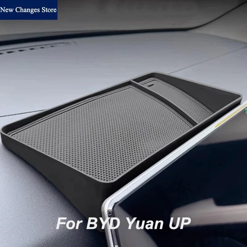 Per BYD Yuan UP EV 2024 2025 Scatola di immagazzinaggio multifunzionale in silicone Accessori interni automobilistici modificati