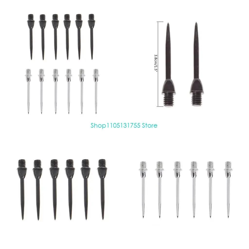 K0EF 6pcs Professional Replaceable Steel Tip 2BA Thread Darts Needle Acces