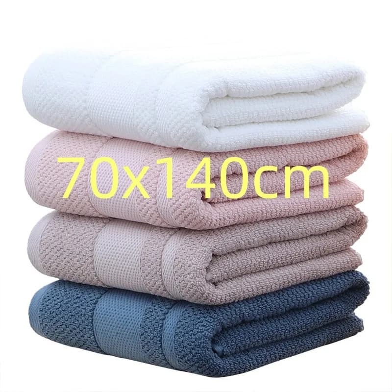 Asciugamano da bagno in cotone per bagno di casa da 70*140cm. Asciugamano da spiaggia per asciugamano da bagno per salone di bellezza per hotel assorbente generale per adulti
