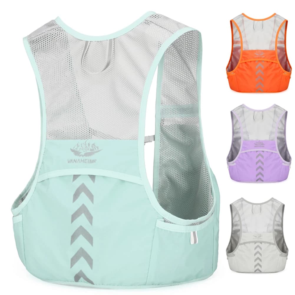 Outdoor Trail Running Backpack Ultralight Women Men Hydration Vest Running Bag Marathon Bicycle Bag for Bicycle Marathon Hiking