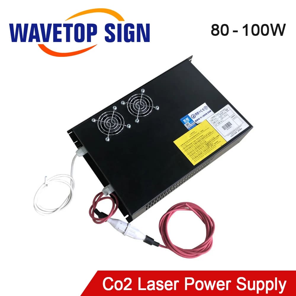 Alimentatore Laser CO2 WaveTopSign 80W - 100W YL-U1 per Macchina da Taglio e Incisione Laser CO2