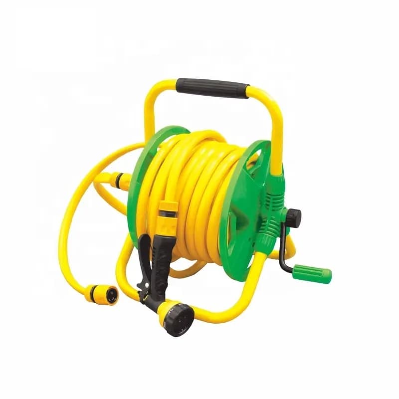 PVC Plastic Wrap Trolley for Garden with Irrigation Pipe