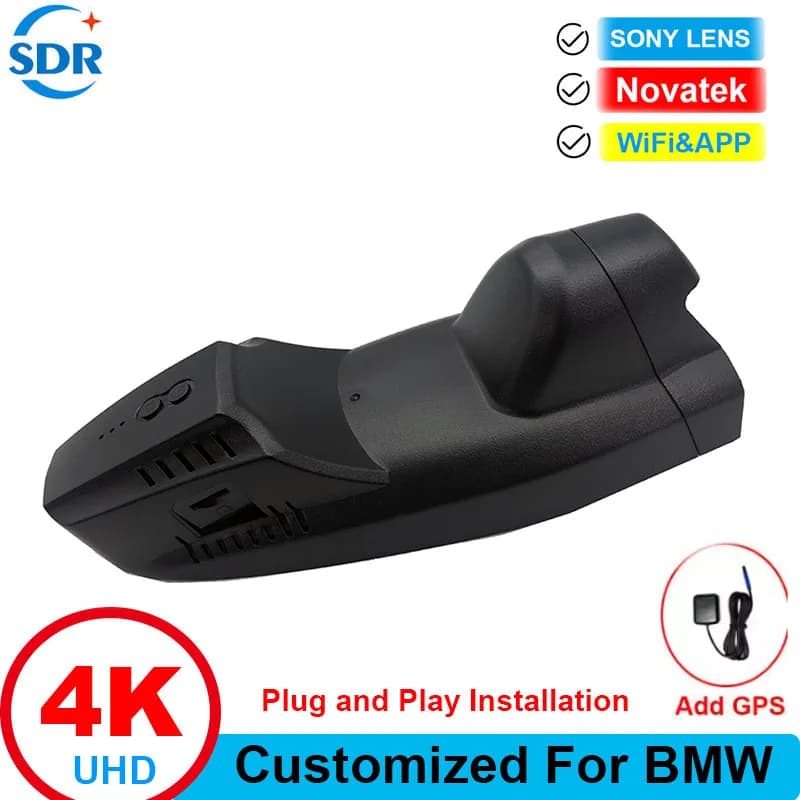 4K Plug and play DVR car recorder Wifi Dashcam for Ford Kuga mk2 mk3 For Ford Escape mk2 mk3 from 2015 to 2019 APP control