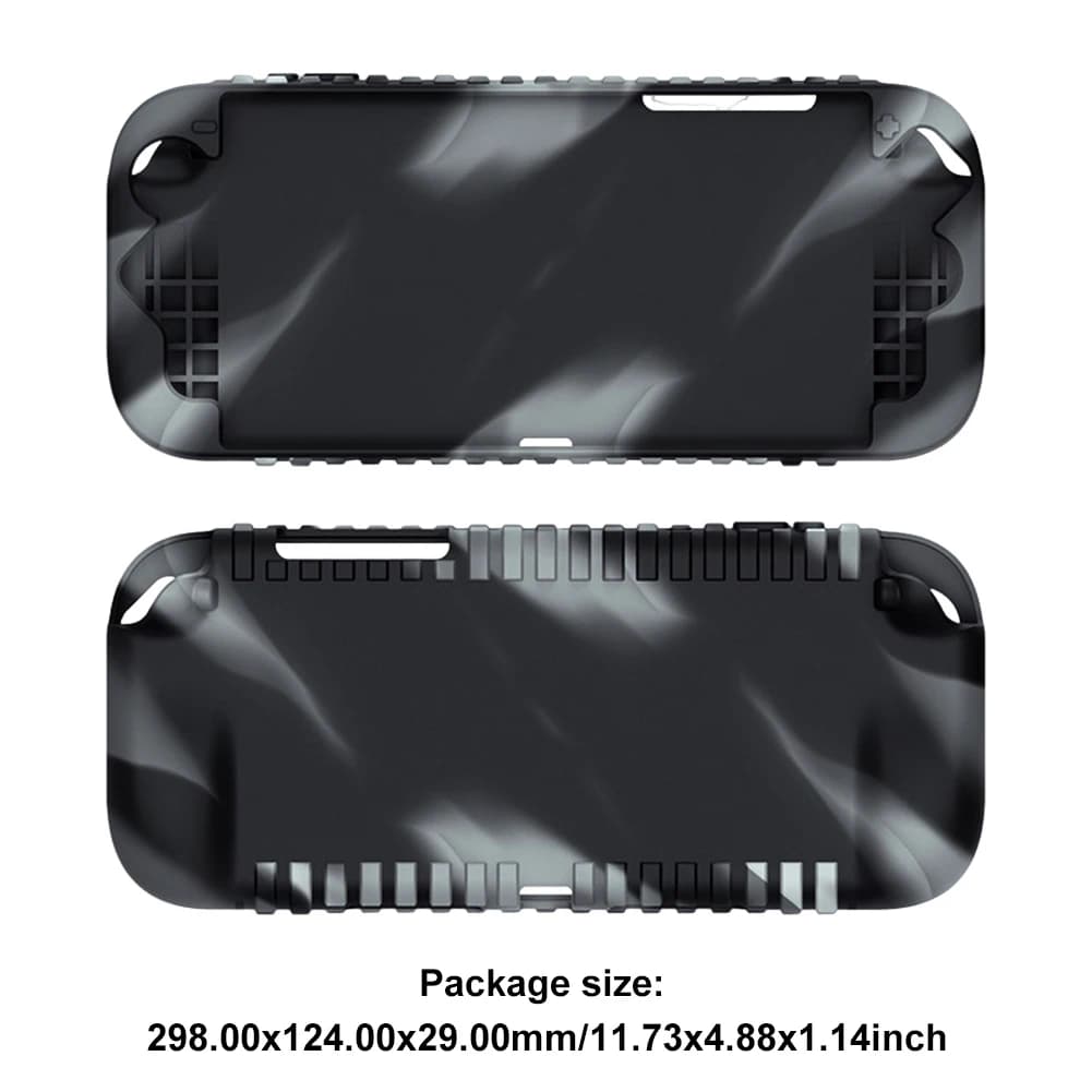 Custodia protettiva in silicone con protezione per schermo in vetro temperato per Nintendo per Switch 2