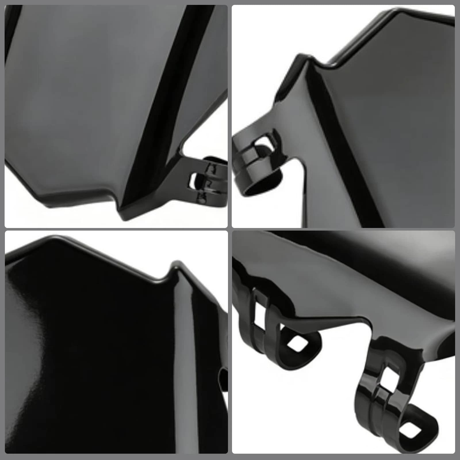 Targa Anteriore per Moto Elettrica da Cross con Cinghie, Piastra Protettiva Leggera di Ricambio per Surron Light Bee Talaria Sting 79BIKE