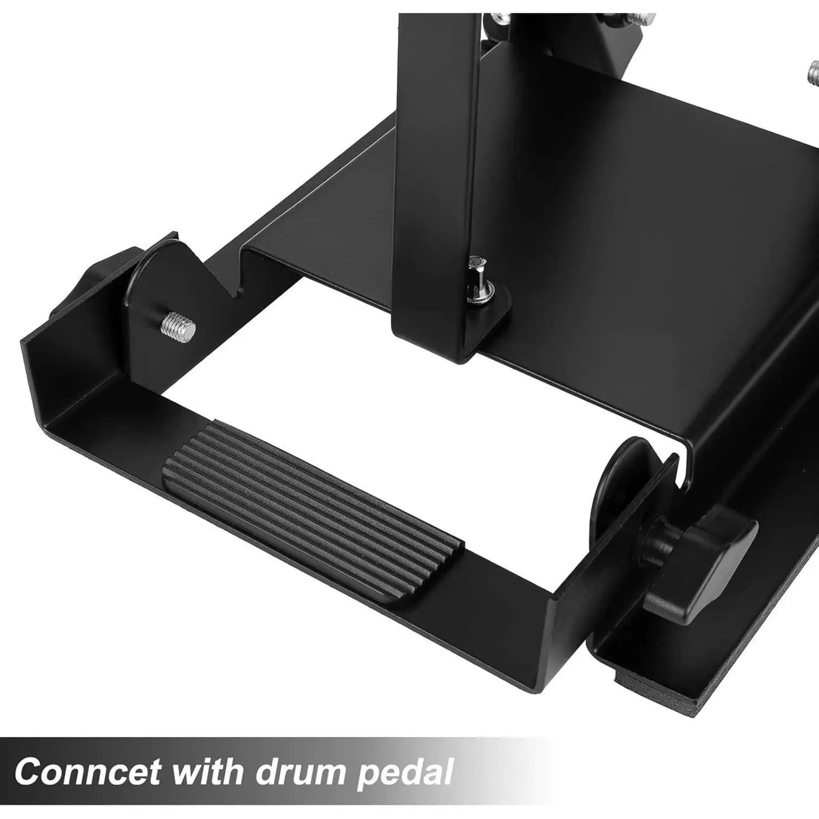 Silent Folding Bass Drum Practice Pad High Density Durable Drum Mute Pad for Home and Studio Practice