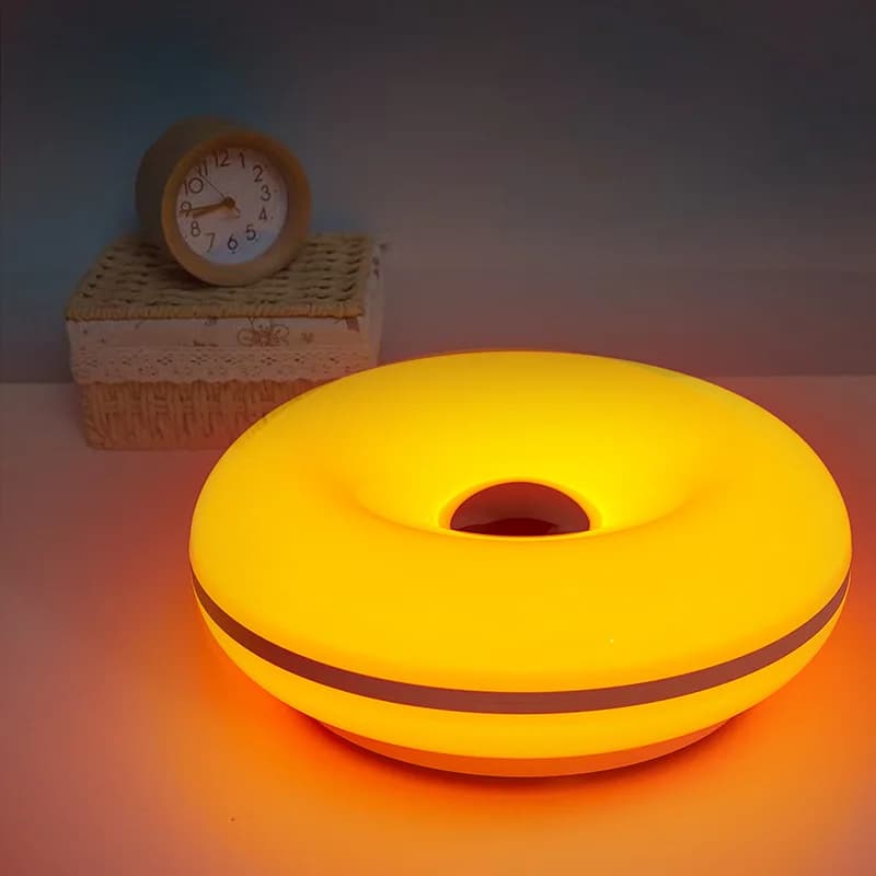 Lampade da tavolo atmosferiche vintage Comodino camera da letto Bauhaus Piccole luci notturne Ricarica lunga durata Piccole luci da scrivania