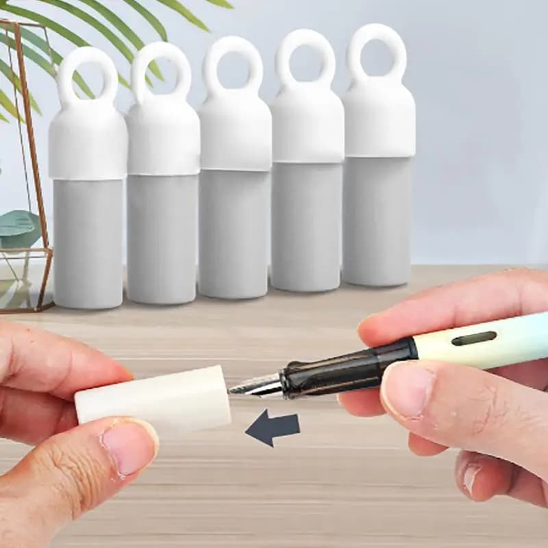 Fountain Pen Lubricator Prevent Dry Ink Blockage Tip Wet Cleaner No-wash Replenishment Liquid Stationery School Office Supplies