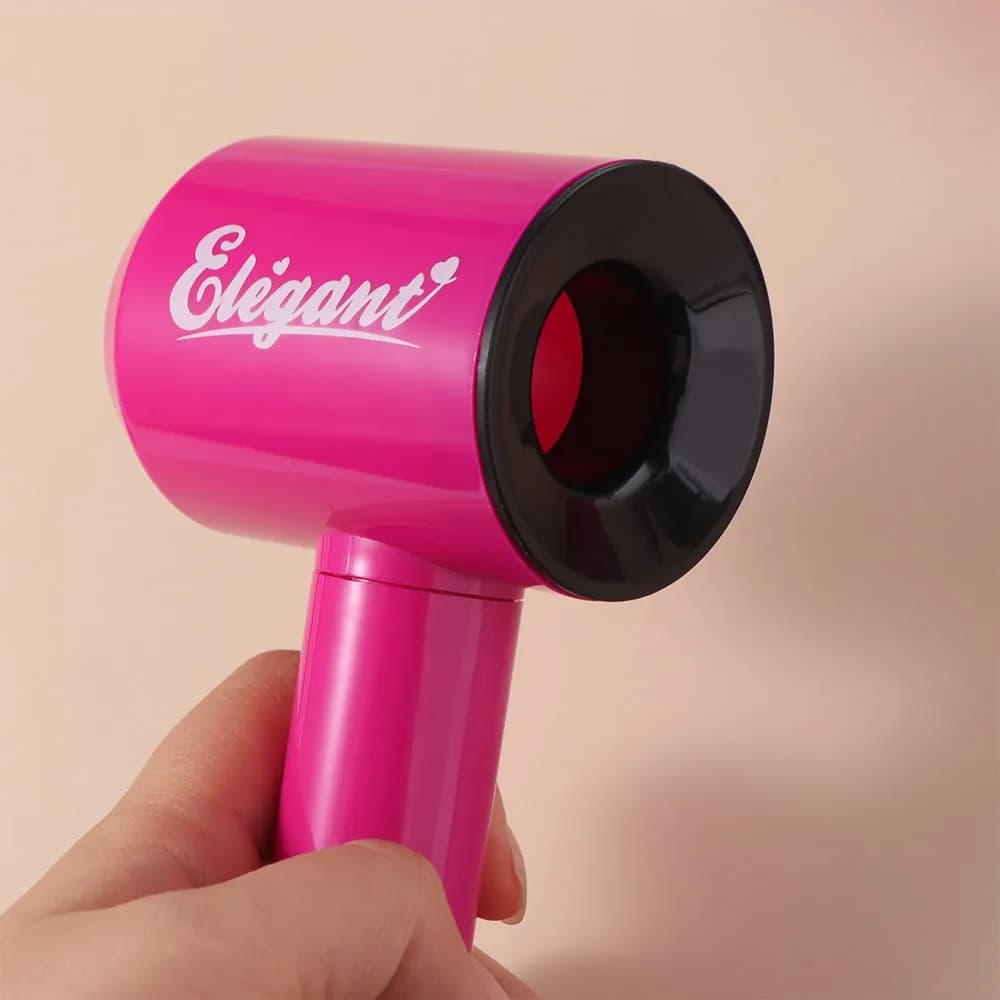 9/13/17Pcs Princess Dress Up Hair Dryer and Haircut Kit Straight Hair Stick Curler Hair Salon Kit Bobby Pins Headband