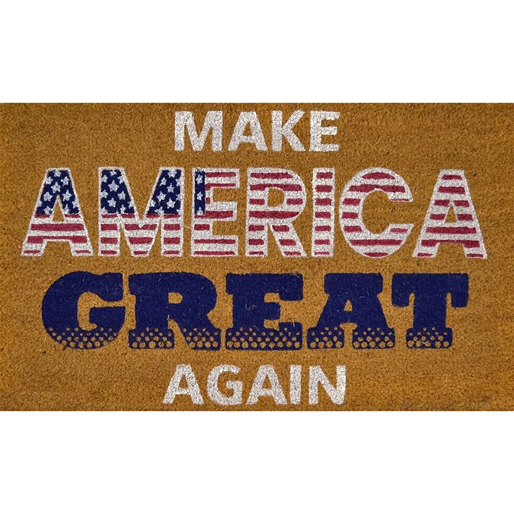 Make America Great Again Zerbino in gomma per bagno, cucina, giardino, garage, porta, tappetino, tappeto antiscivolo, tappeto da ingresso