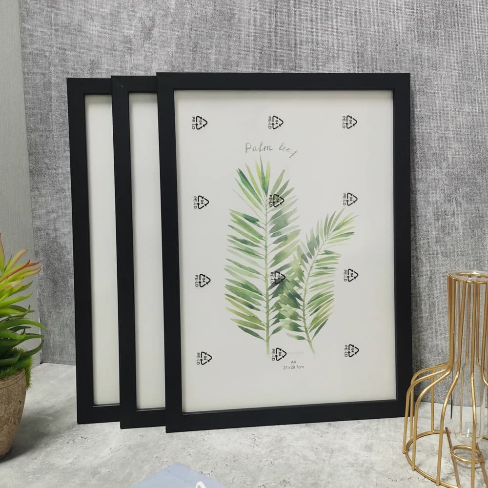 3 Pz/set Cornice In Legno Per Appeso A Parete 10X15 15X20 A4 Cornice In Legno Del Basamento Per Immagini Foto Decor Regalo Commemorativo