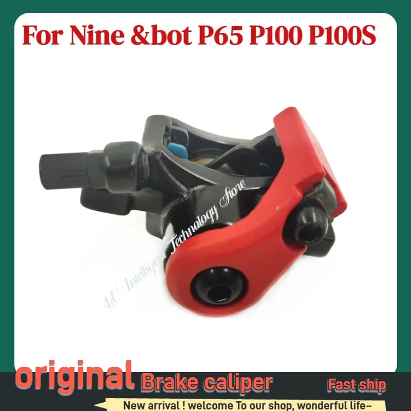 Pinze Freno Anteriori in Lega di Alluminio, Base Freno Originale per Monopattini Elettrici NINE &bots P65 P100 P100S, Parte di Ricambio