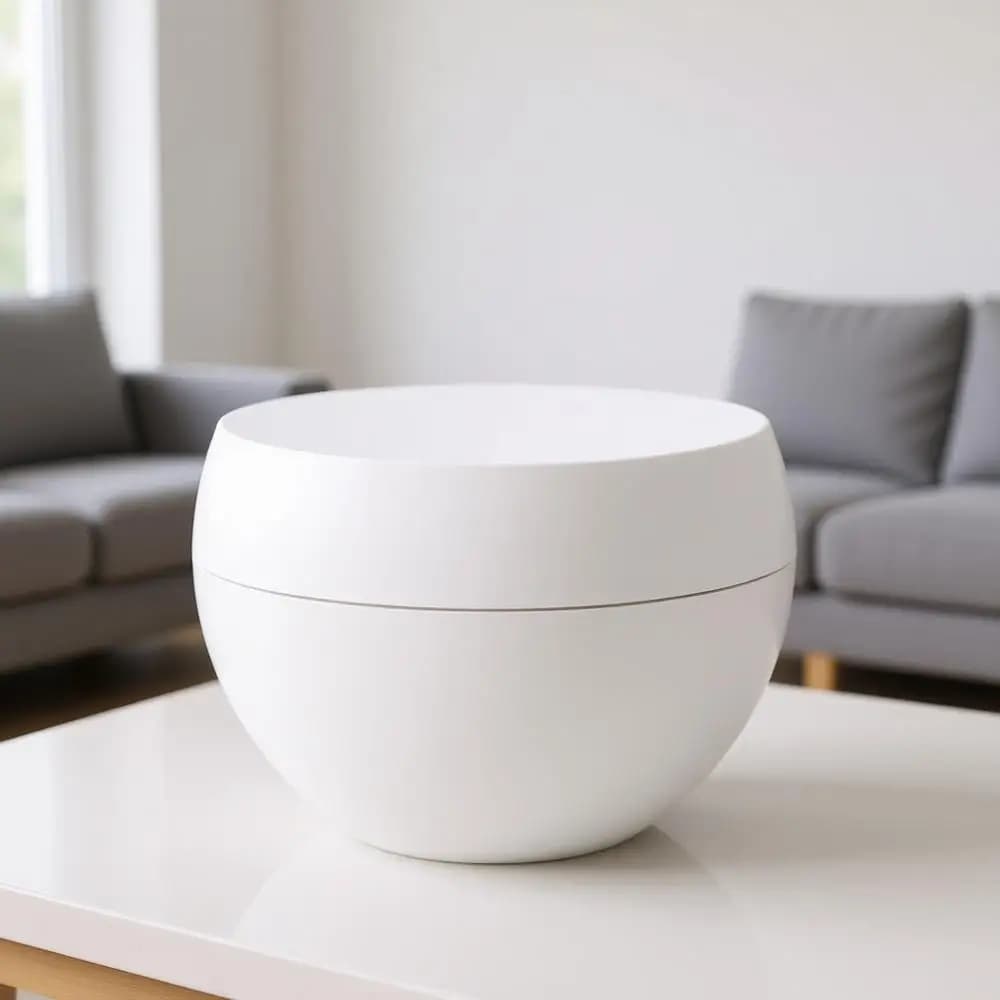 Diffusore di Aromi al Gelsomino con Oli Essenziali, Autonomia fino a 24 Ore, Adatto per Camera da Letto, Soggiorno, Cameretta, Bianco