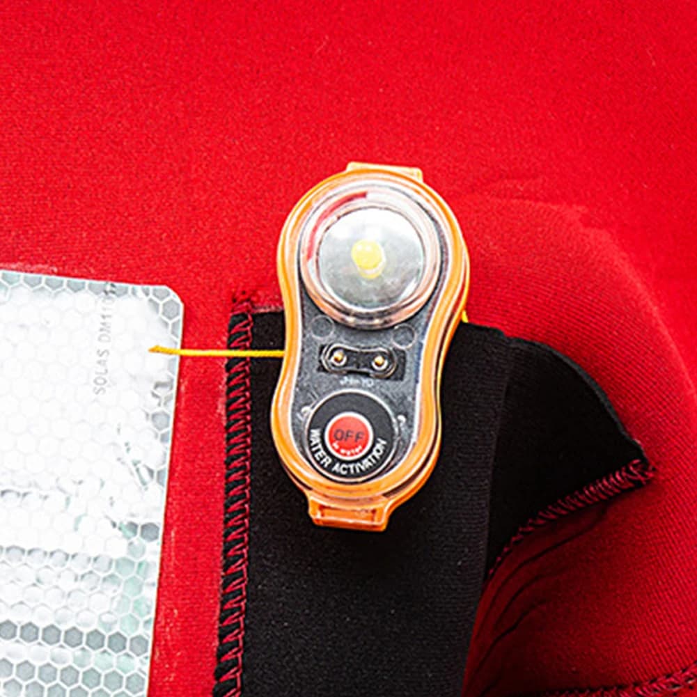Giubbotto di salvataggio a LED leggero-localizzatore di sicurezza impermeabile per il nuoto e la pesca in mare