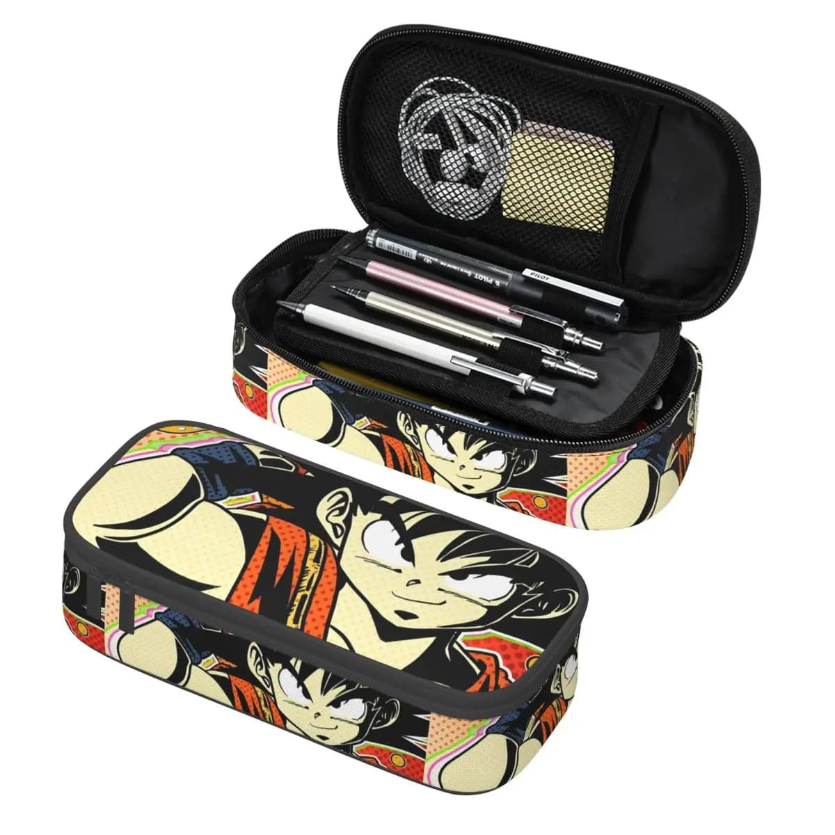 Astuccio Dragon Ball Goku Divertente, Portapenne Grande per Studenti, Regalo Scolastico