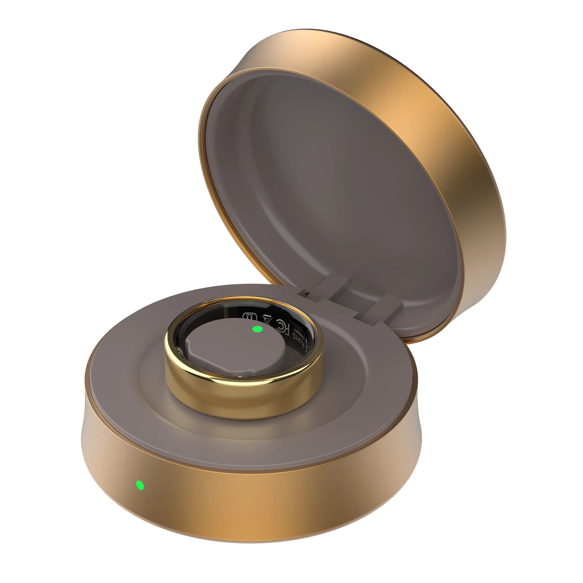 V80 ECG Electrodermal Activity EDA Monitoring IP68 Blood Pressure HRV Smart Cardio Ring Sleep Monitoring IOS/Android Men Women