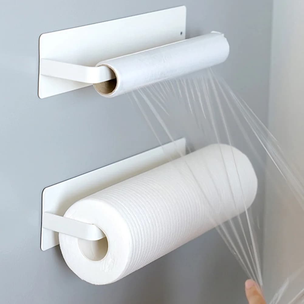 Portarotolo Magnetico per Carta Igienica e Asciugamani con Forte Supporto Magnetico per Bagno e Camper