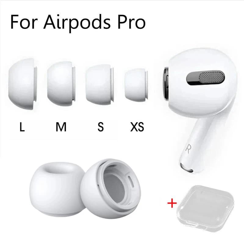 Airpods Pro 1/2 Bearings Auxiliary Silicone Case Pressure Limiter Hole Carpets For Eyelets Bearings Air Pods Pro