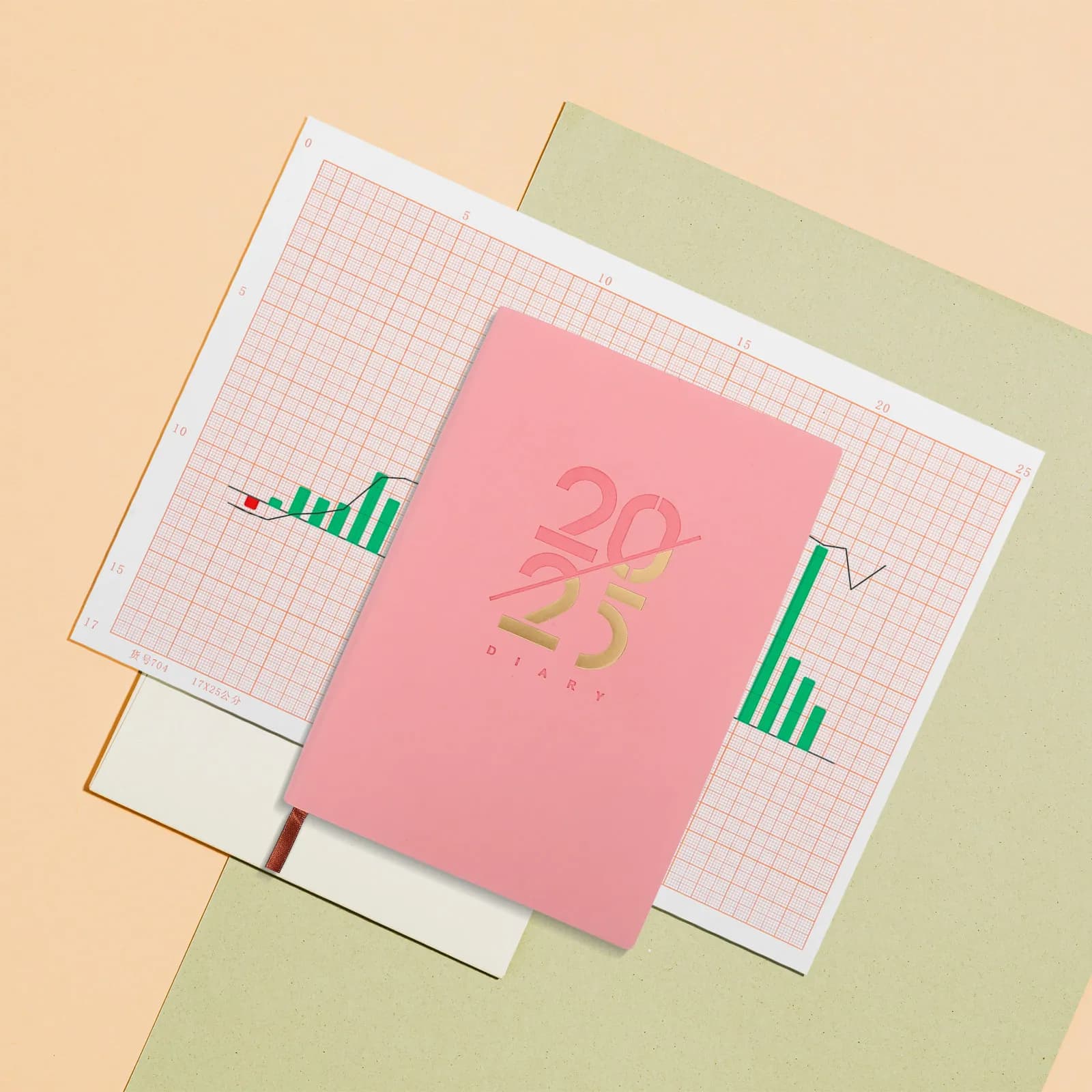Agenda Giornaliera 2025 Formato A5, Carta Liscia per Scrittura, Copertina in PU, Diario per Gestione del Tempo, per Uso Accademico, Ufficio e Casa, Portatile