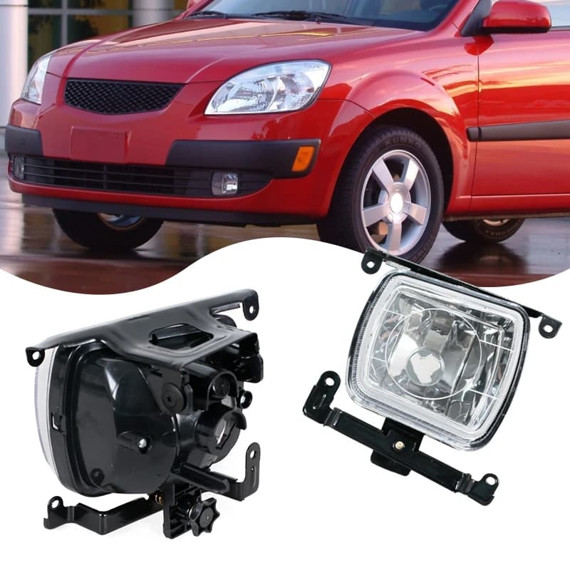 Per Kia RIO 2005 2006 2007 2008 2009 Luce Fendinebbia Anteriore Luce Paraurti Luce di Guida Luce di Segnalazione Luce Diurna Senza Lampadina