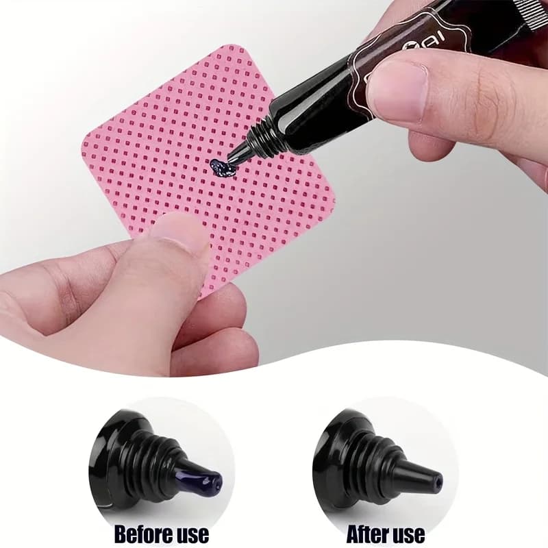 50/100/200 Pieces, Super Absorbent Welds to Remove Gel Nail Polish, Extension Eyelashes and Nail Preparations