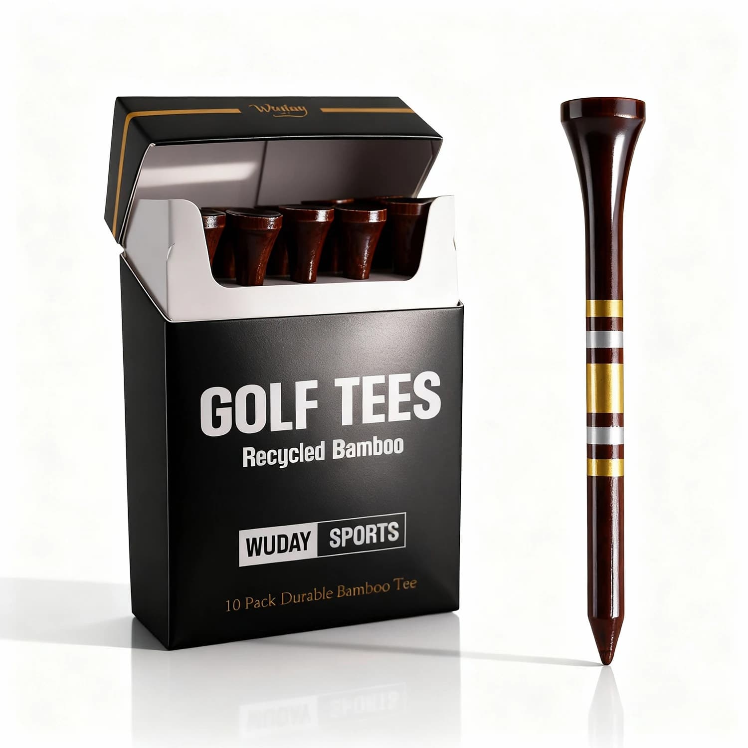 10 tee da golf - Ottimo feedback all'urto, buona sensazione al contatto con la palla, durata prolungata