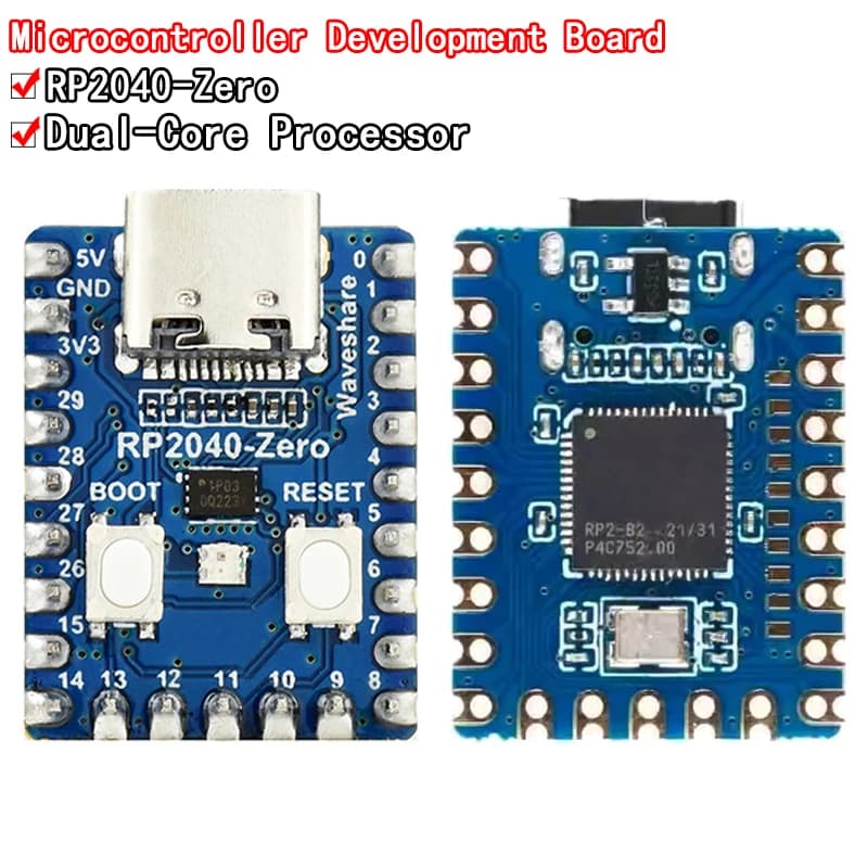 Original development card module Raspberry Pi PICO RP2040-Zero mini microcontroller dual-core Cortex M0 + processor 2MB FlashUSB
