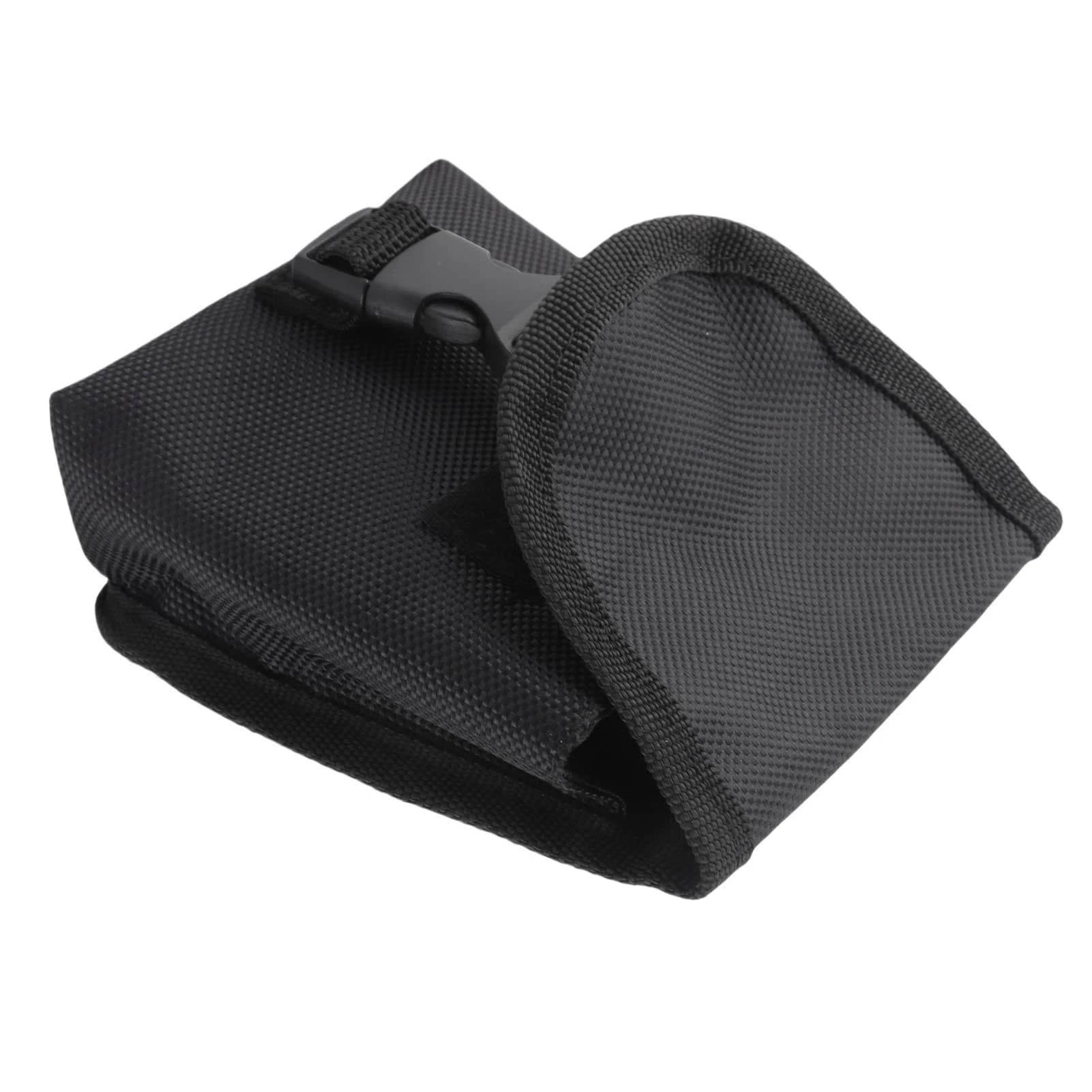 Dive weight pocket Oxford fabric dive weight bag Spare weight pocket for scuba diving with quick release buckle Black