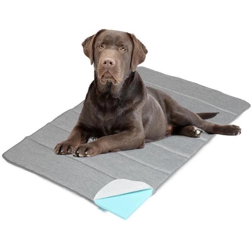 Tappetino Rinfrescante per Animali Domestici, Tappetino Rinfrescante in Nylon con Cristalli per Cani, Tappetino per Animali