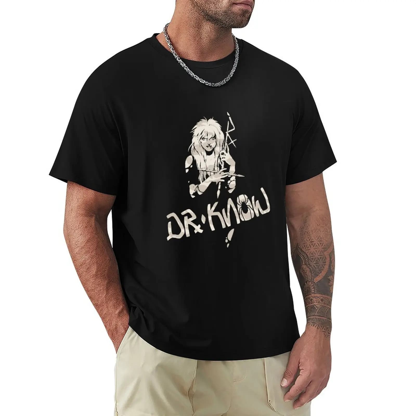 T-shirt Dr Know a maniche corte resistente agli odori