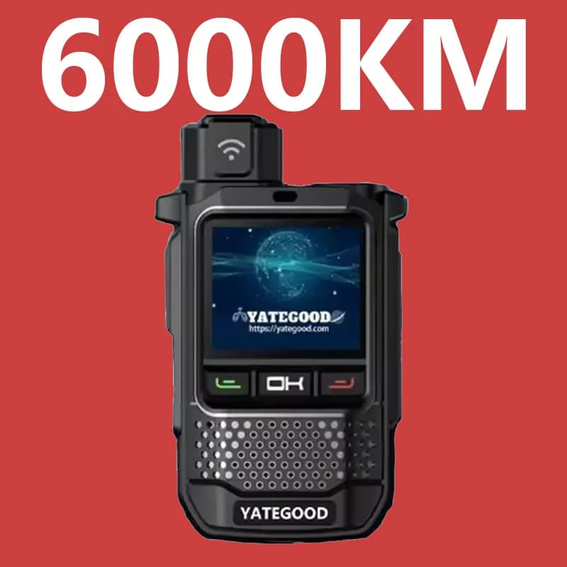 YATEGOOD G650 Walkie Talkie portatile portatile Citofono in standby lungo senza limite di distanza Supporto 4G Comunicazione 5000KM