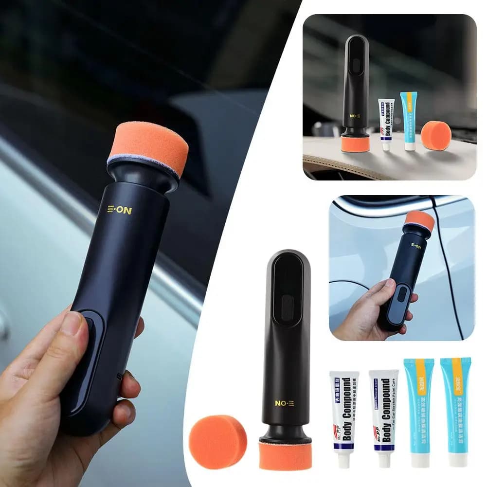 Lucidatrice per Auto Senza Fili, Macchina per Riparazione Graffi sulla Vernice Auto, Dispositivo per Rimozione Pellicola Oleosa dai Vetri Auto