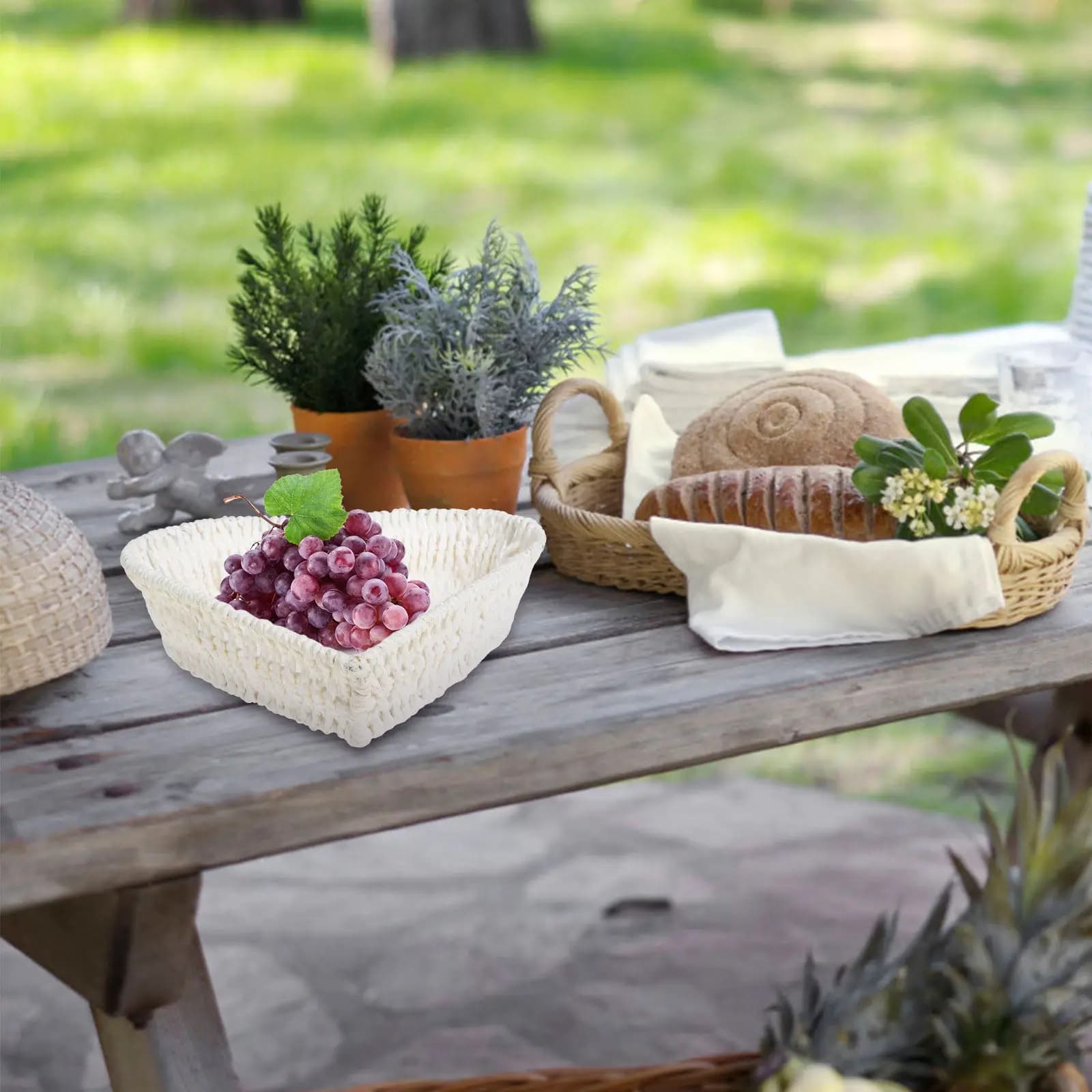 Contenitore per Alimenti a Forma di Cuore, Cesto Creativo per Frutta Secca, Vassoio da Tavolo per Frutta Essiccata, per Cucina, Casa, Regali e Servizio